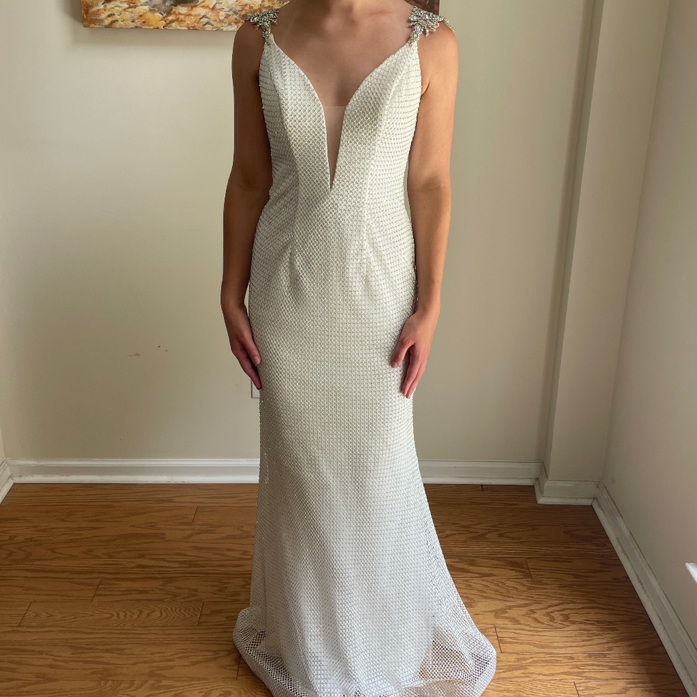 White gown